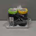 Seed Sprouting Kit, 2 Large Wide Mouth Mason Jars with Sprout Lids, Blackout Sleeves, Drain Tray, Stainless Steel Stand, Sprouts Growing Kit for Bean, Broccoli, Alfalfa (Yellow+Green)