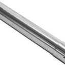 3 Inch Exhaust Pipe, T304 Stainless Steel (SS Tubo), Flared & Slotted End, Polished Finish, 17.3 Length, 3 OD-to-ID Adapter, Thickened Wall Straight Tubing for Car Truck Exhaust System