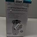 Smart Choice 1/2 HP Direct Wire Garbage Disposal for Kitchen Sinks, White | SC05DISPD1