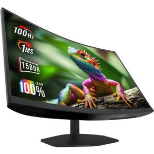 Sceptre New Curved 27-inch Gaming Monitor 100Hz 1500R DP HDMI Build-in Speakers 2025