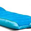 Big Joe Kona Hammock No Inflation Needed Pool Lounger with Headrest, Quick Draining Fabric, 4 feet Big (Blue Bondi Beach)
