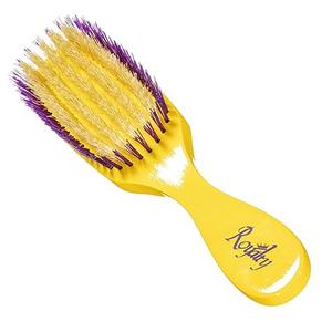 Royalty By Brush King Wave Brush #820-7 Row Hard brush - Great 360 waves brush for wolfing - From the maker of Torino Pro