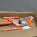 VEVOR 48" Timberjack Log Lifter, Adjustable Heavy Duty Log Roller Cant Hook, Log Jack with Rubber Grip & Dual Support Foot, Log Cant Hook Logging Tools for Rolling and Raising Up Logs up to 15" Dia