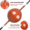 InnoLife Double End Punching Ball Striking Punching Bag Kit, Speed Striking Reflex Kit with Bungee Cords Perfect for Reaction, Agility, and Hand Eye Coordination Training