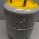 Refrigerant Recovery Cylinder Tank 50 LB, 1/4 SAE Y-Valve Freon Recovery