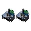 2-Pieces Set of BTS7960 43A High-Power Motor Driver Modules, Ideal for Arduino with Current Limiting Function and Suitable as Smart Car Driver Modules