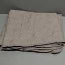 Ameritex Waterproof Blanket Reversible Dog Bed Cover Pet Blanket for Furniture Bed Couch Sofa (52x82 Inch (Pack of 1), Beige)