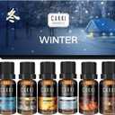 Winter Essential Oils Set - 6 Scents for Diffusers, Candles, Soaps, Gifts (0.33 Fl Oz (Pack of 6))