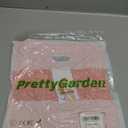 PRETTYGARDEN Womens Summer Tops Sleeveless V Neck Shirts Ruffle Loose Tank Top Smocked Work Flowy Dressy Casual Blouses (Medium, Pink)