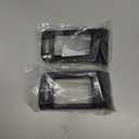 2PCS Dashboard Upper Air Vent Outlet Frame Cover for Honda Pilot 2016-2022/ Honda Ridgeline 2017-2023/ Honda Passport 2019-2023 Accessories ABS Material (Carbon Fiber Pattern)