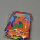 Tenare 134 Pieces 5 Inch Bulletin Board Letters Alphabet Numbers Combo Set Letter Cutouts for End of Year Students Gifts Bulletin Board Display Home Decor(Solid Rainbow Color)