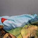 2D Digital Print 9.8x8ft Polyester Fabric Hunny Cartoon Spring Forest Indoor Hand-Painted Blurred Style Photography Backdrop Sweet Honey Bear Background Acre Red Balloon Tapestry Props 