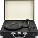 Retro Record Player, Portable Bluetooth Speaker, Bluetooth Turntable, Suitcase, Vintage Vinyl Record Player Interesting Multi-Life