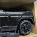 Best Ride On Cars 3 In 1 Mercedes G-Wagon Push Car for Toddlers 1 to 3 Years Old, Kids Outdoor Stroller with Music, Horn Sounds, and Handle, Realistic Driving Experience, Black, Large