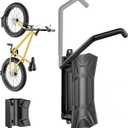 monTEK Bike Wall Mount for 4.5" Tire Width, Swivel Bike Wall Hanger Holds Up to 77lbs, Space-Saving Bike Rack Garage, Heavy Duty Bike Storage for Bedroom Home Office, 1 Pack