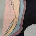 ZJHTK High Waist Incontinence Underwear for Women, Cotton Incontinence Protective Briefs, Washable Ladies Panties, 6pcs (X-Large, Multi Colored)