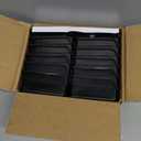 INCLY 12 Pack Slatwall Bins with Hooks, Plastic Slatwall Accessories Containers Bins for Slat Wall Panels Organizing Hardware, Garage, Craft Room, Kitchen, Tool Shed, Workbench