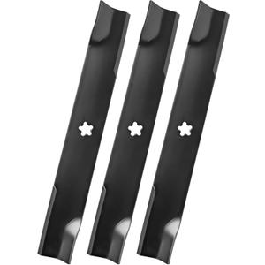 539112079 High Lift Mower Blades Compatible with Hu sqvarna/Dixon 52" Deck, 510417801 Lawn Mower Blade Fit for MZT 52 EZ 5224 EZ 4220 EZ 5221 KAA Mower, Replace 539117911 539117973 10782 10881, 3 PK