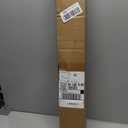 LazBlinds No Drill Cordless Cellular Shades, 24" W × 36" H, Silver White