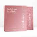 Bio Collagen Face Mask  Hydrating & Anti-Aging Korean Collagen Sheet Masks, Deep Hydration, Smooths Fine Lines, Overnight Face Mask for Radiant Skin (4 pcs) (1 Count (Pack of 4))