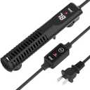 hygger Ceramic Submersible Aquarium Heater, New Explosion-Proof Fish Tank Water Heater with External Temp Controller Auto Thermostat Heater for Saltwater Freshwater (100W for 5~20 Gallon)