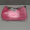 Afashor Shoulder Bags for Women Vegan Leather Hobo Sling Tote Handbag Retro Clutch Purse with Zipper Closure | Retro, with Zipper Closure (Lychee-pink)