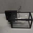 Dusk to Dawn Outdoor Light Fixtures, 2-Pack Sensor Porch Lights, Waterproof Exterior Wall Sconce Lighting Lamp, Waterproof Wall Lantern for House, Doorway, Garage (Black) (9.65 in (2-Pack))