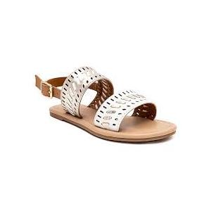 Sugar Sandal White/GoldMulti WYZ, Size 3M