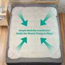 Bed Sheet Holder Straps Sheet Keepers Bedsheet Holders Fasteners 2 Sets