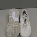 Brooks Womens Ghost 16 Neutral Running Shoe (8, White/White/Grey)