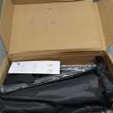 Projector Stand Tripod Adjustable, Laptop Height from 23.5 to 63.5 inches with Gooseneck Phone Holder, Floor for Office, Home, Stage, Studio, DJ Racks Holder Mount, 23.5inch-63.5inch (Black)