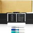 A1953 A1990 Laptop Battery for MacBook Pro A1953 Mid 2018 2019 Replacement with MacBook Pro 15" EMC 3215 EMC 3359 BTO/CTO MV902LL/A MV912LL/A MV922LL/A MV932LL/A MV942LL/A MV952LL/A MV962LL/A