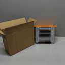 Hydraulic Air Oil Cooler Air-Cooled Oil Radiator Heat Exchanger 48W 12V AW0607T 20L/min 680Kcal/h ZG1/2 AW0607T-CA AJ0607T-CA