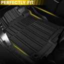 Vanseno Floor Mats and Cargo Liner Fit for Honda CRV CR-V 2007 2008 2009 2010 2011 LX SE EX EX-L Floor Liner Trunk Mat Rubber Protection Mats for Honda CRV 2007-2011 Accessories, Floor Mat+Rear Trunk Mat