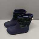 Western Chief Kids Freestyle Neoprene Outdoor Boot, Lightweight, Kid Friendly for Boys and Girls Waterproof Boot for Rain, Mud, Cold Weather, Snow (5 Big Kid, Navy)