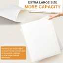 20 Pack 14x18 in Tab Lock Rigid Mailers Extra Large,White