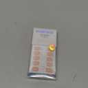 BTArtbox Press On Nails Short  Almond French Tip Press On Nails with Glue for Women, Soft Gel Glue On Nails in 16 Sizes  32 Stick On Nails Kit, White French