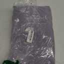 Deconovo Solid Rod Pocket Curtains for Spring Decoration, 54 Inch Long Thermal Insulated, Room Darkening Curtains for Small Window - W42 X L54 Inch, Light Purple, Set of 2