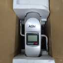 Mini Exercise Bike, AGM Under Desk Bike Pedal Exerciser Foot Cycle Arm & Leg Pedal Exerciser with LCD Screen Displays
