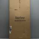 Step Ladder 2 Step Folding, Decorative - Beautiful Bamboo & Black Aluminum, Ultra Slim Profile, Anti Slip Steps, Sturdy-Portable for Home, Office, Kitchen, Photography Use,by SORFEY