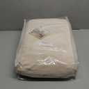 H.VERSAILTEX Real Velvet Plush 3 Piece Stretch Sofa Covers Couch Covers for 2 Cushion Couch Sofa Slipcovers Width Up to 90 Inch Feature Thick Soft Stay in Place (Large Sofa, Ivory)