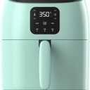 Dash Digital Tasti-Crisp Air Fryer - Compact Electric Digital Fryer With Auto Shut-Off Feature - Ideal for Small Spaces - AirCrisp Technology - 2.6 Quarts - Aqua