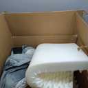 Orthopedic Dog Beds for Large Dogs,Waterproof Dog Bed, Egg Crate Foam Bed for Large Dogs, Big Pet Bed with Washable Removable Waterproof Pillow Cover and Anti-Slip Bottom, Grey (42"L x 30"W x 7"Th)