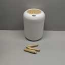 Pukomc Smart Sensor Wastebasket, Convenient and Hygienic Easy to Use, Technology Sensor Waterproof Wastebasket Plastic Trash can for Kitchen, Bathroom, Bedroom, Living Room, Office and Outdoor (1 Pack, white)