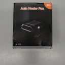 Car Heater Defogger, Fast Heating 12V Safe 360 ​​Degree Adjustment Ergonomic Car Defroster Defogger Heater for Winter (Black)