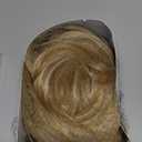 HAIRCUBE Long Blonde Wig with Bangs Layered Curly Wigs for Women Natural Synthetic Wigs for Daily Use (pelucas de cabello natural)