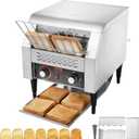 VEVOR Commercial Conveyor Toaster, 300 Slices/Hour, Heavy Duty Stainless Steel, Electric Restaurant Toaster for Toast, Bun, Bagel, Bread