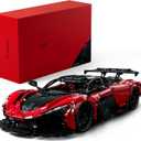 Nifeliz ASIL Sports Car Building Set, 1:8 Scale Advanced Collectible Car Model Set for Adults, Display Gift for Racing Fans (4099 PCS, NF10293)