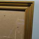 Framed Dry Erase Board 24" x 36" - with Gold Finish Frame with Black Splatter