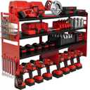 Large Power Tool Organizer Wall Mount